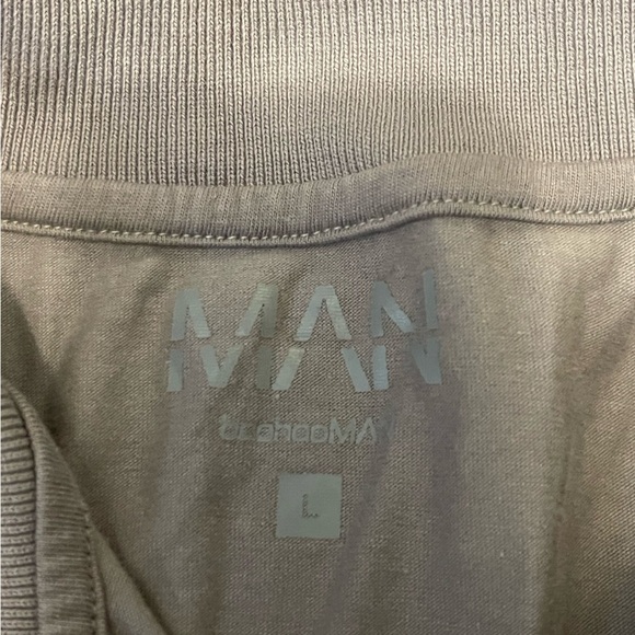 BOOHOOMAN SLIM FIT POLO LARGE - Picture 2 of 2